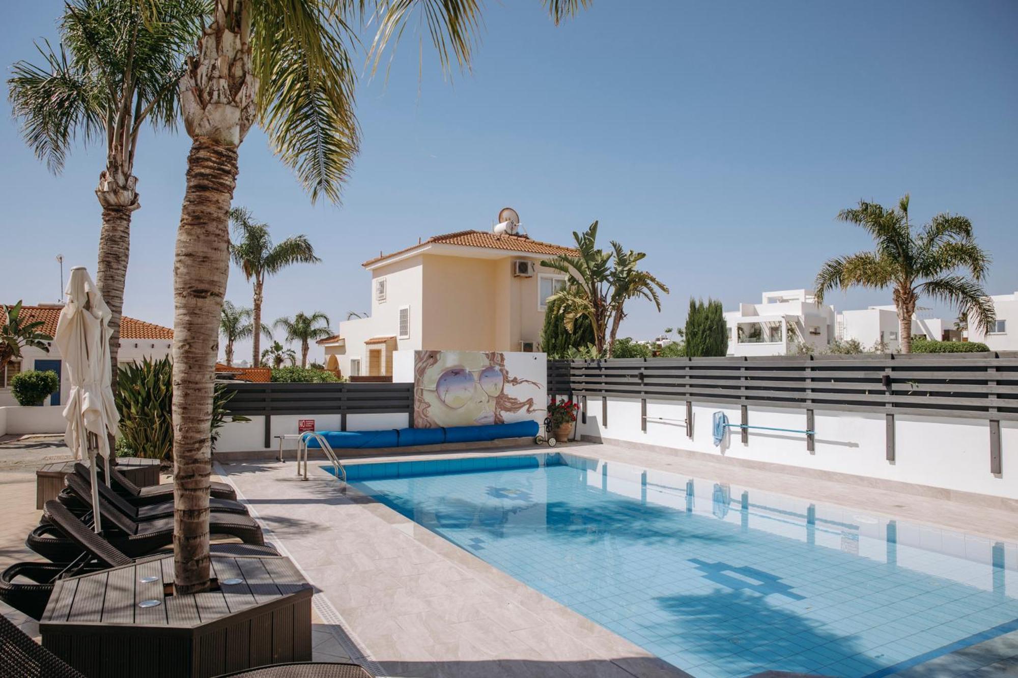 Sunset Villa Private Complex Heated Pool Айя-Напа Экстерьер фото